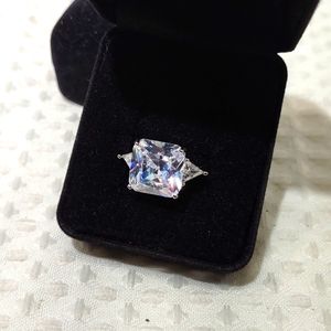 Sterling Silver Diamelia Ring